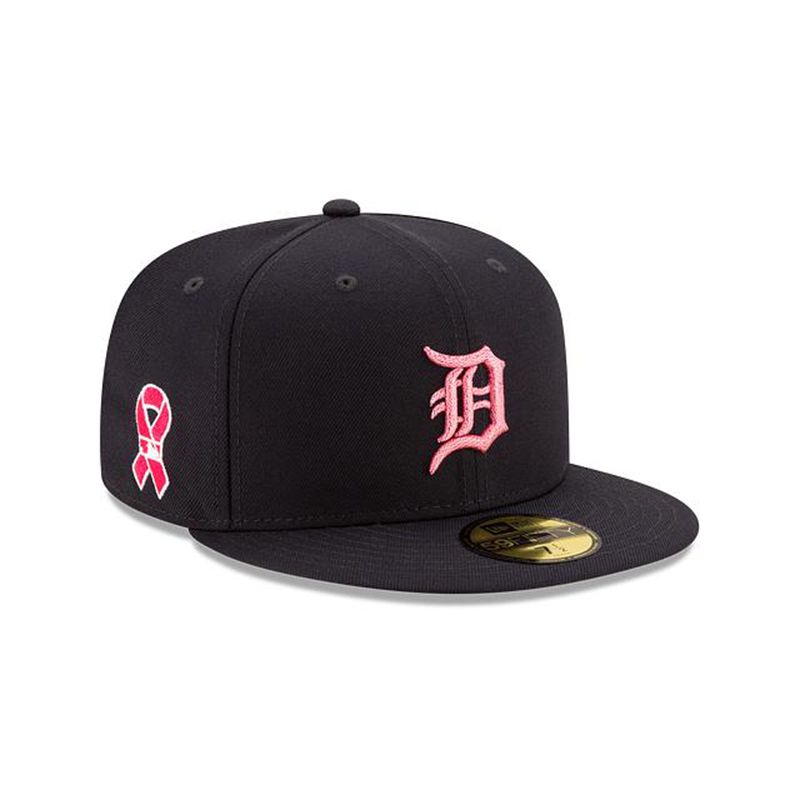 MLB Detroit Tigers Mother's Day 59Fifty Fitted (KRC8325) - Blue New Era Caps